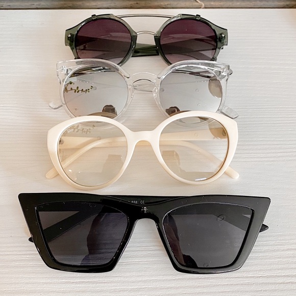 Zara Accessories - SOLD. 4 pairs! Zara Square Cat Eye + 3 Free